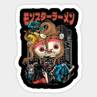 Monster Ramen Sticker